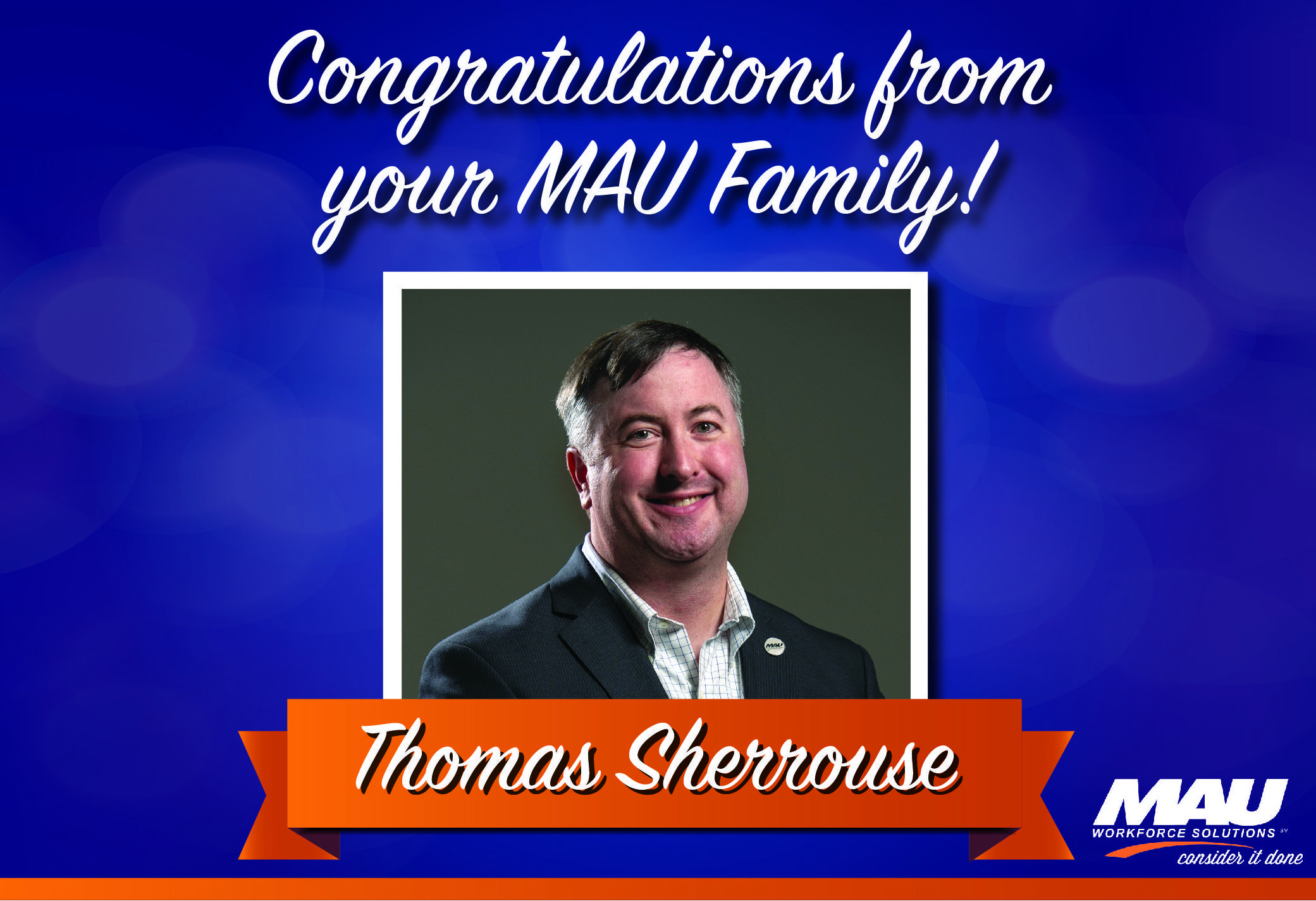 MAU’s Thomas Sherrouse Included in the “Top 10 in 10 Young Professionals to Watch”